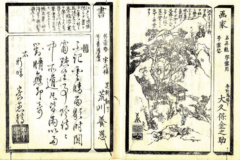 画像: 書画帖 ４冊