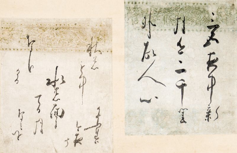 画像: 山崎宗鑑書幅「月詠歌」