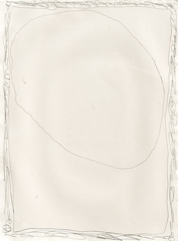画像1: ルーチョ・フォンタナ銅版画額「セリエローザ(ピンクシリーズ)」