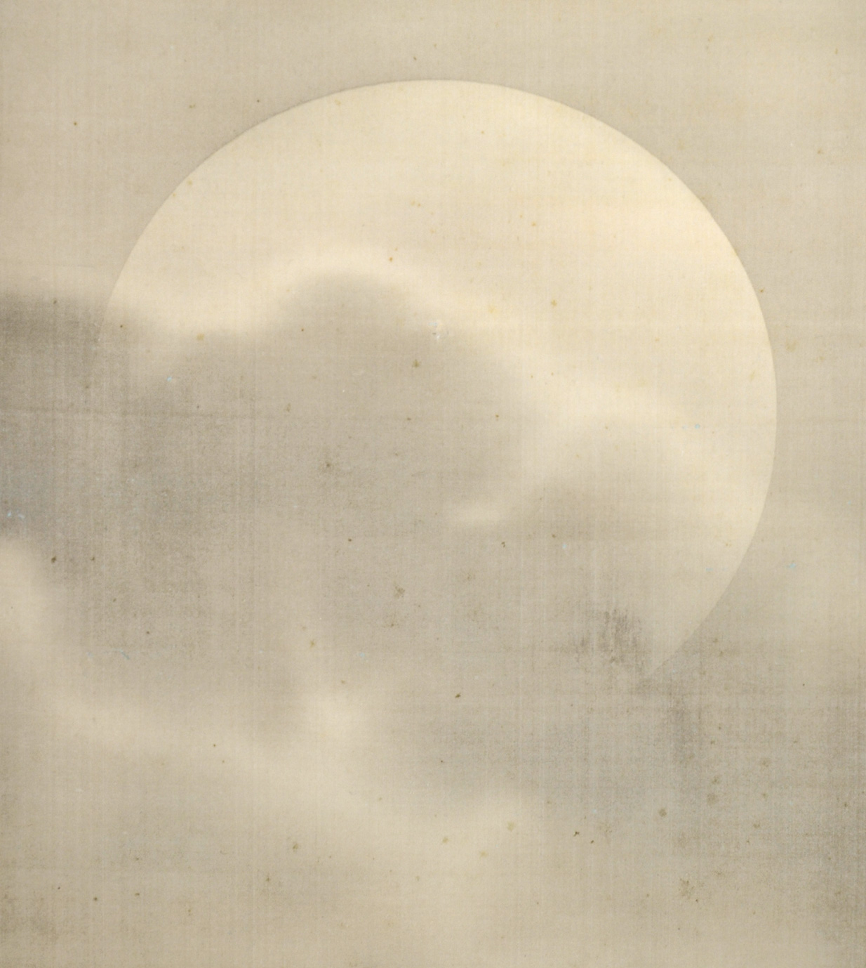 画像: 小早川秋聲画幅「月」