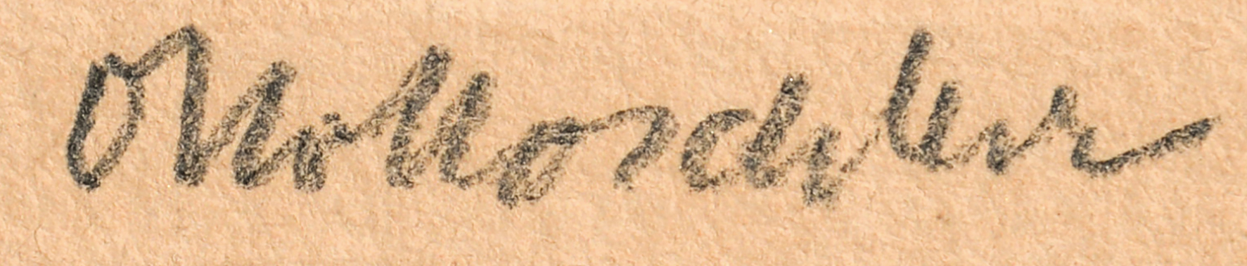 画像: オスカー・ココシュカ銅版画「作品」