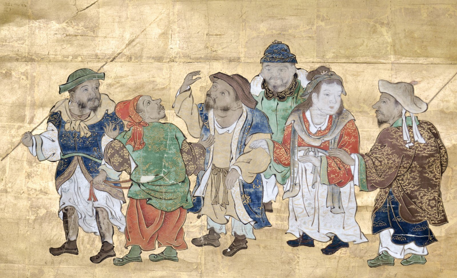 画像: 画幅「小人図」