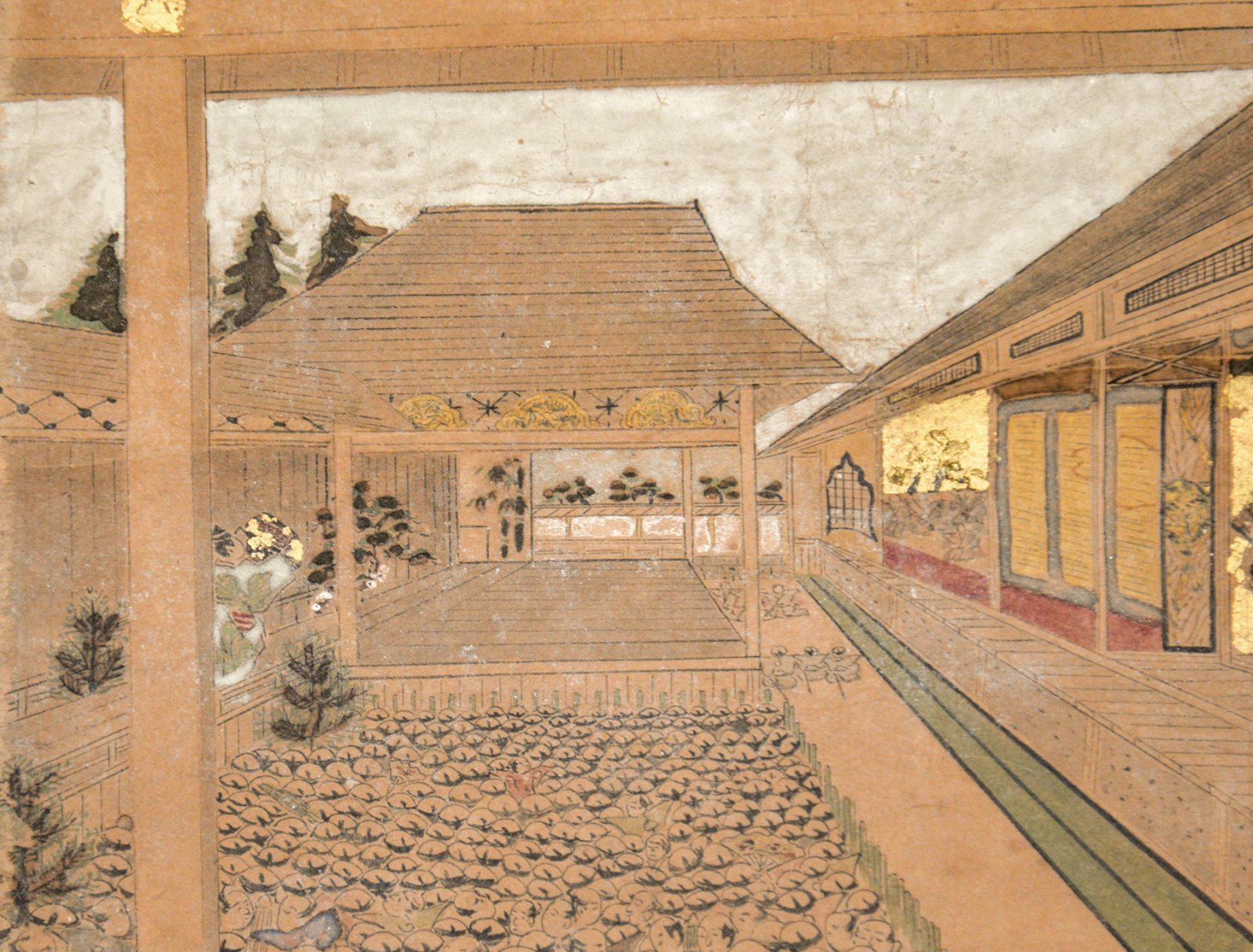 画像: 浮絵「能舞台」