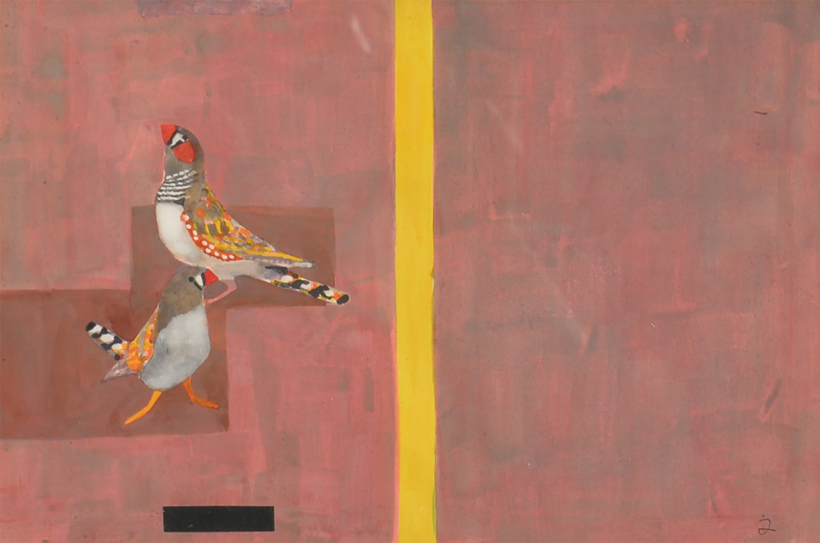 画像1: 堀文子表紙絵額「雑居家族」