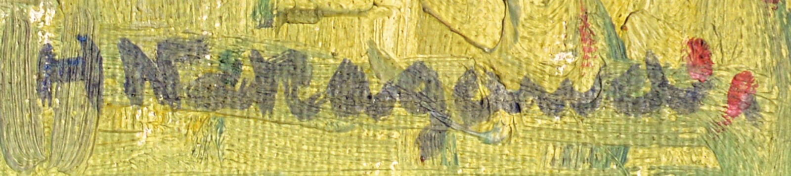 画像: 中川八郎画額「放牧」