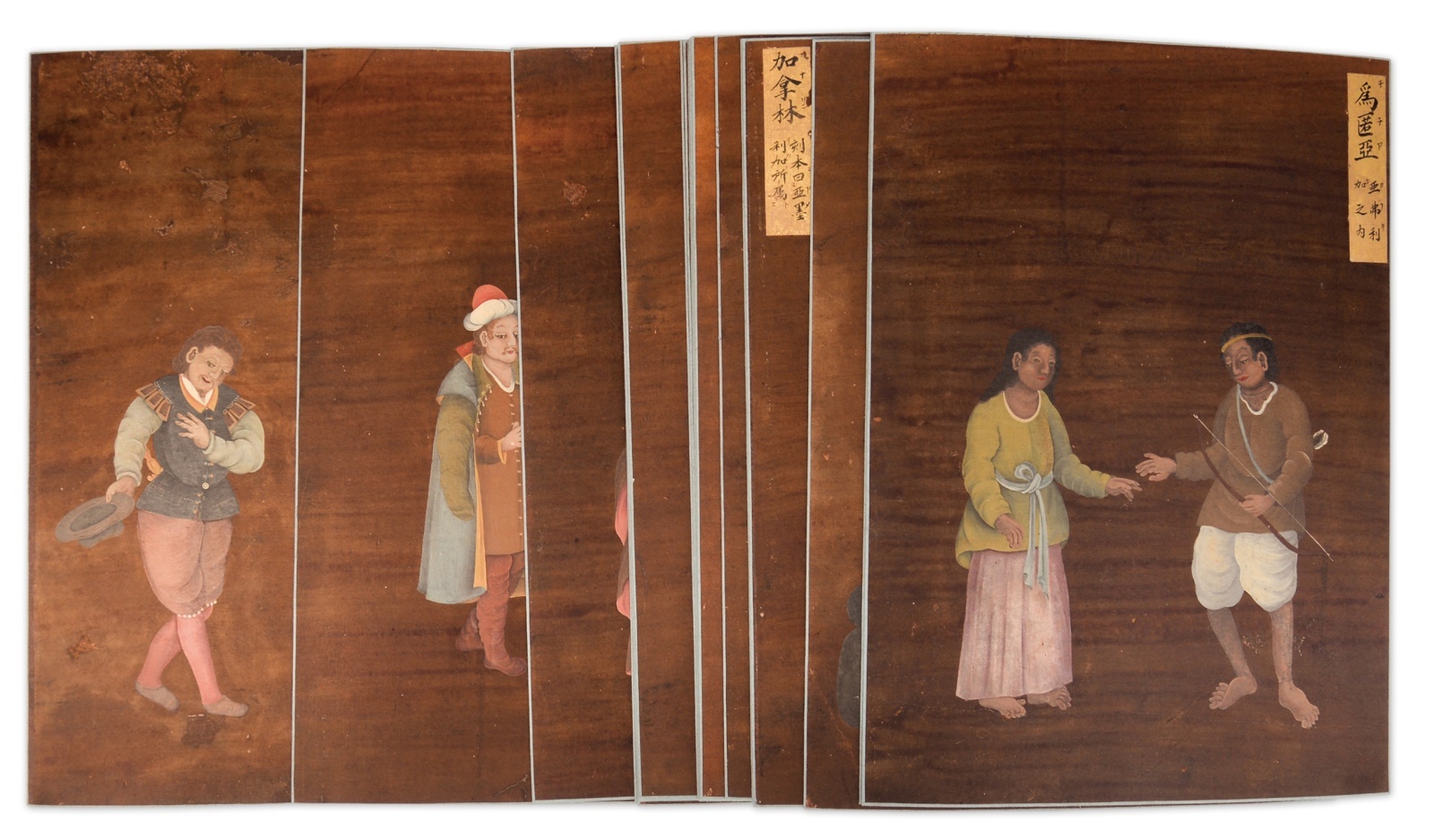 画像: 万国人物図画帖