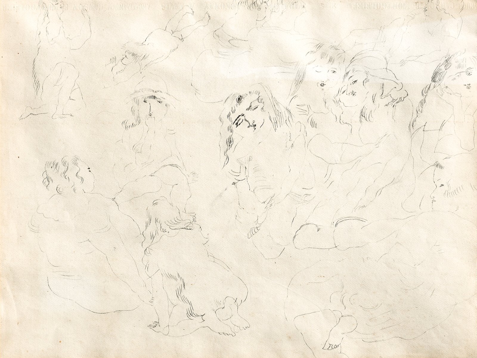 画像1: ジュール・パスキン画額「室内」