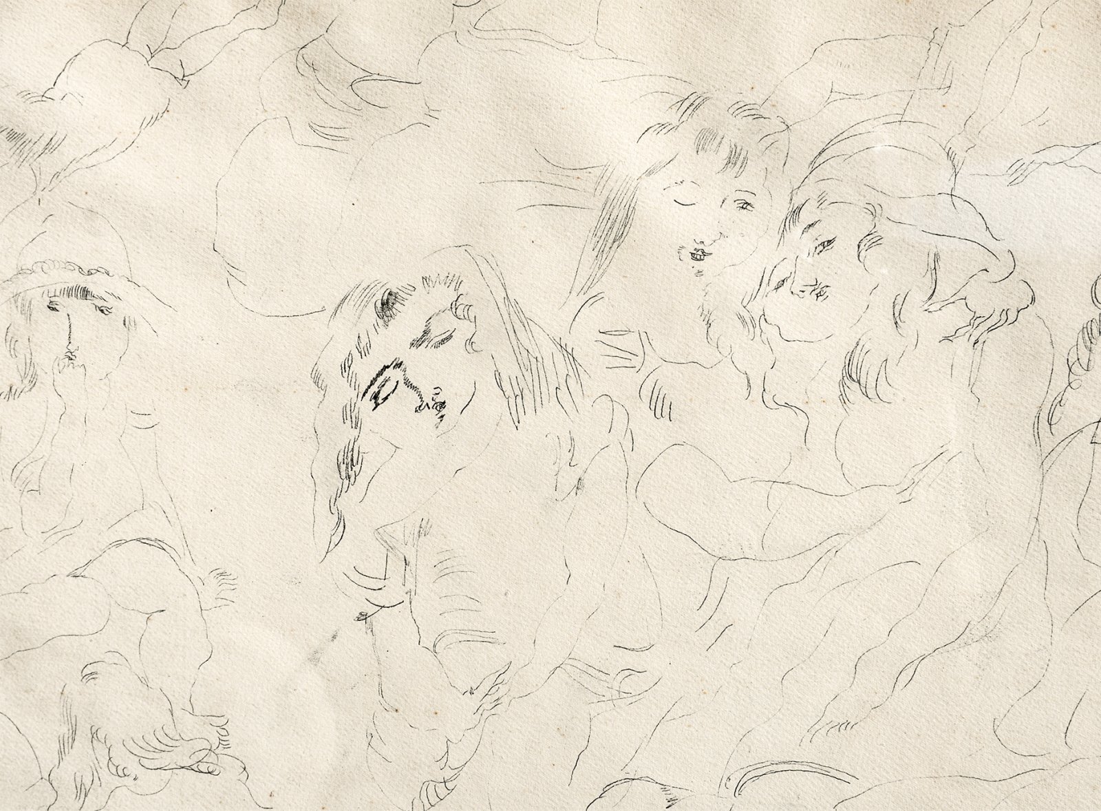 画像: ジュール・パスキン画額「室内」