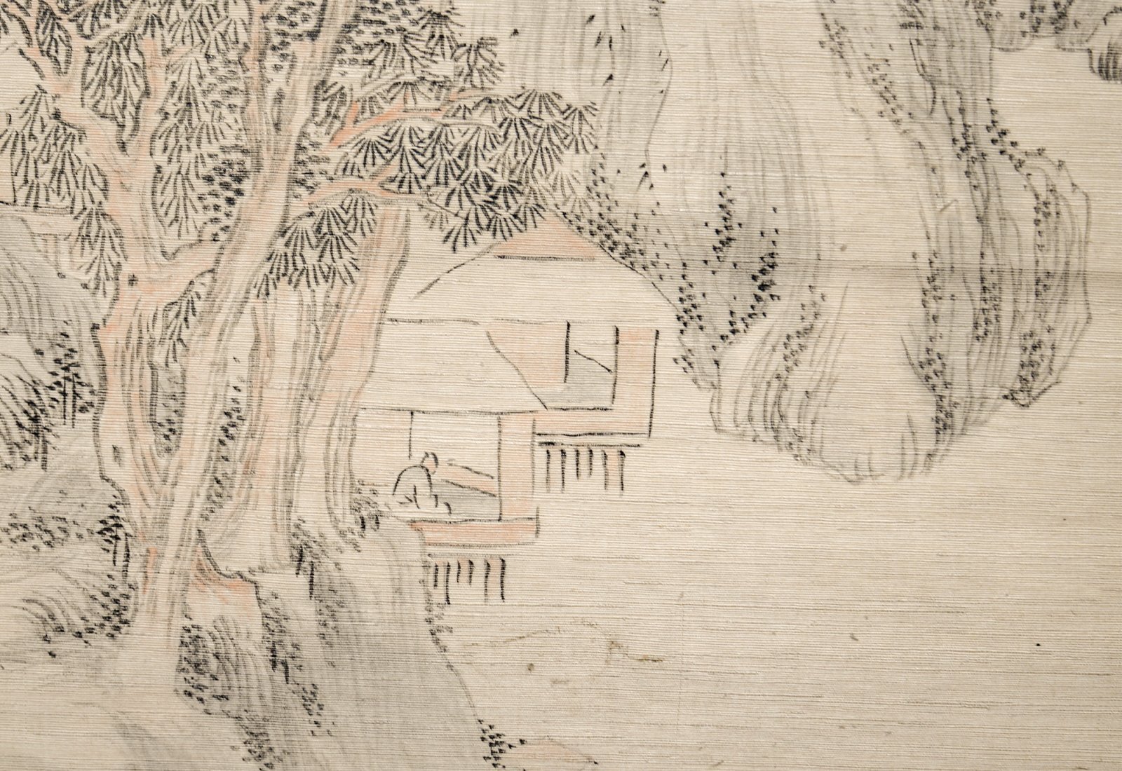 画像: 野呂介石画賛幅「山水」