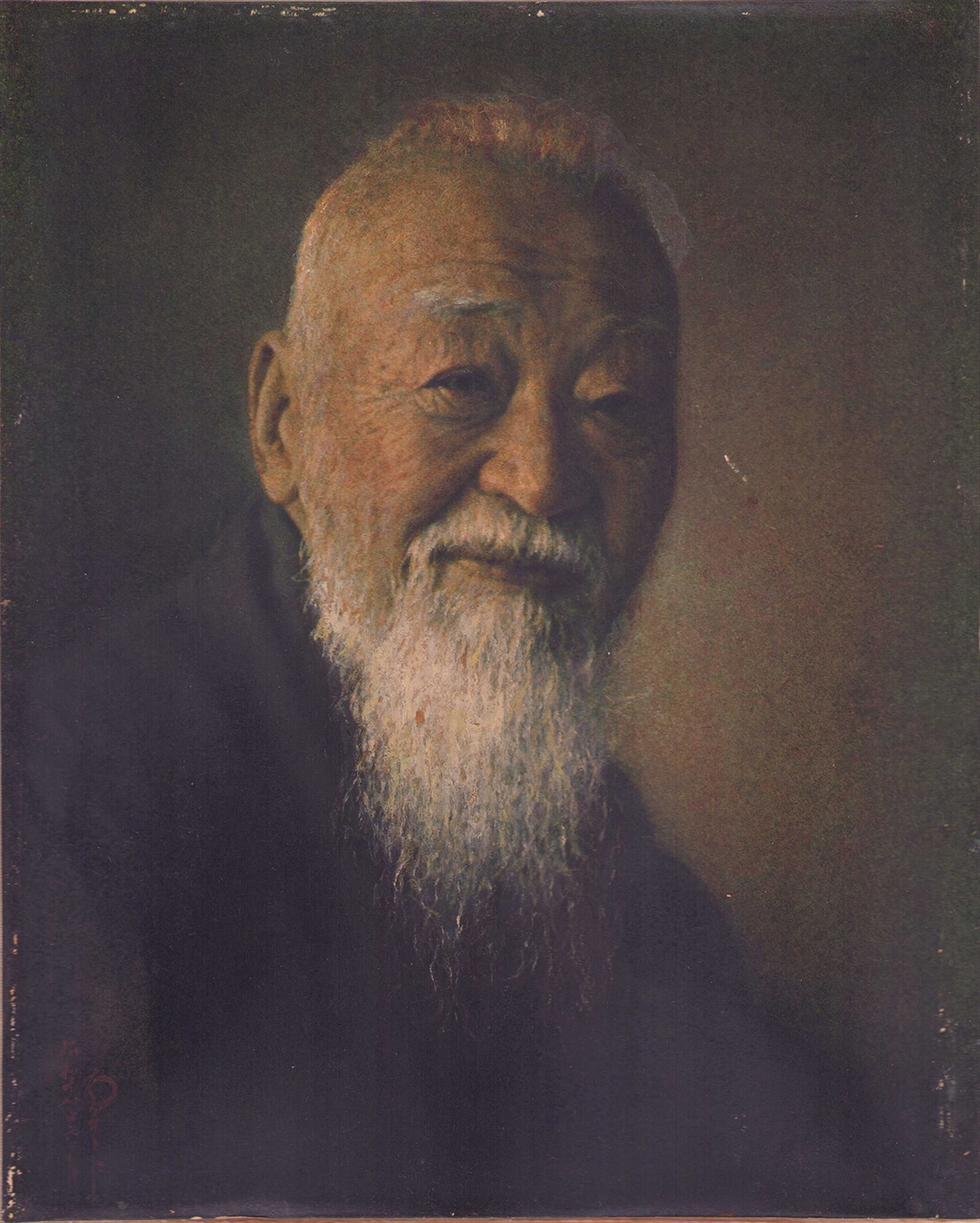 画像: 益田孝肖像写真２枚