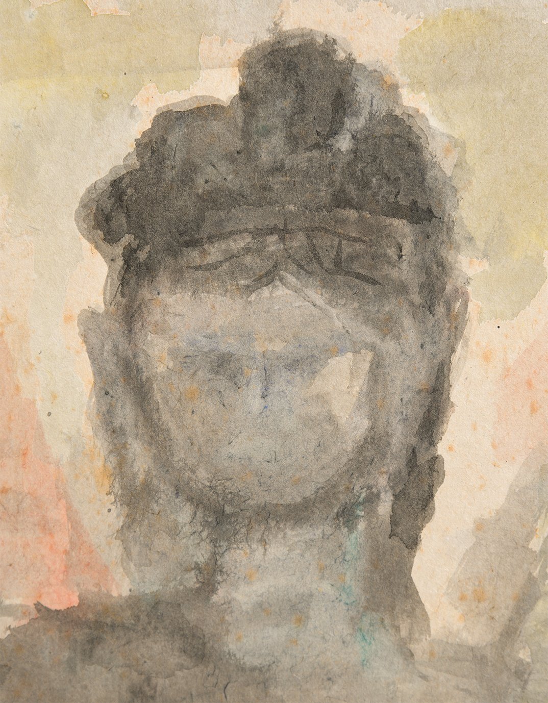 画像: 山口薫画額「人物」