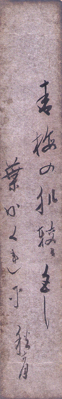 画像1: 徳田秋聲短冊「青梅の」