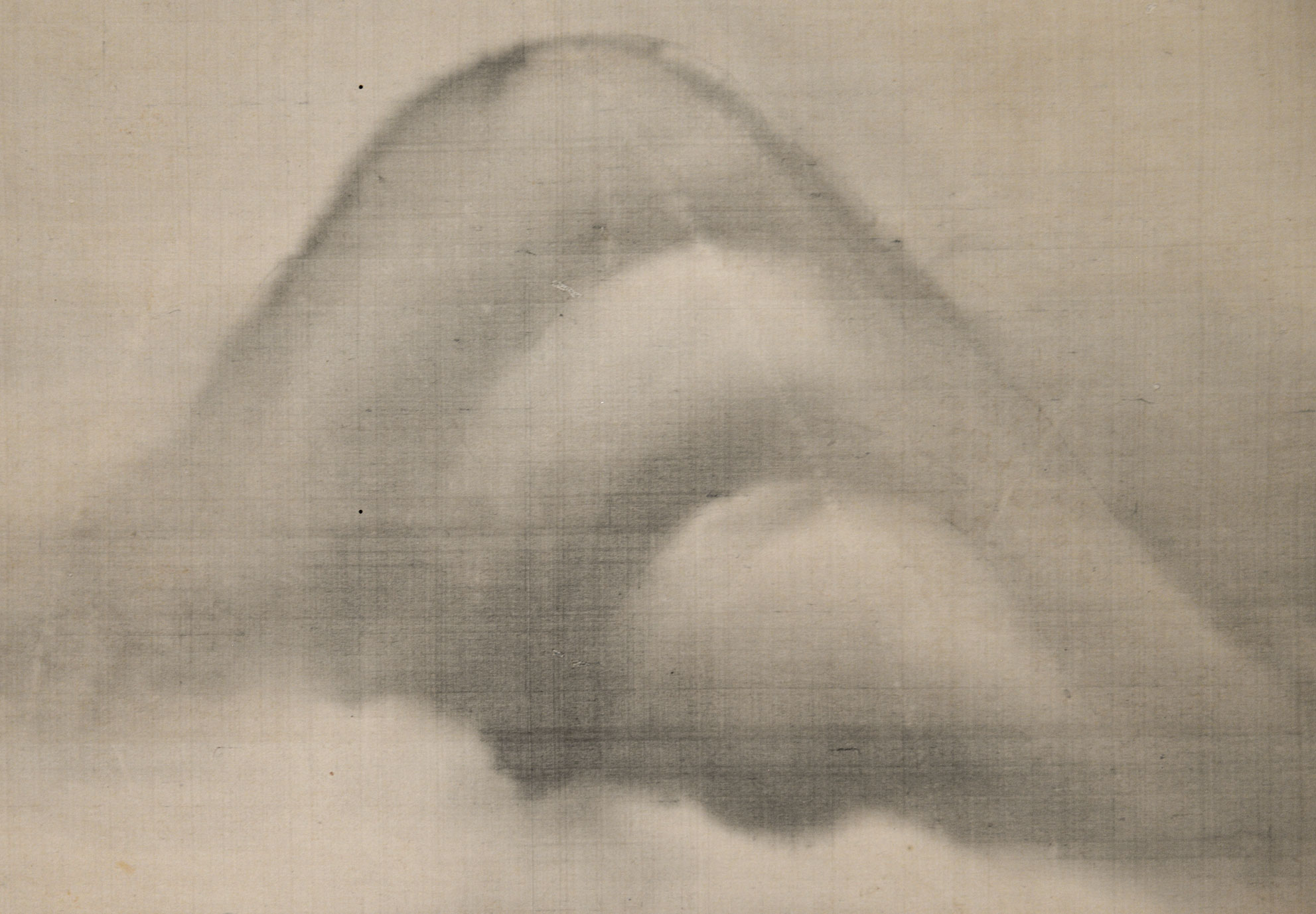画像: 谷文晁画幅「水墨山水」