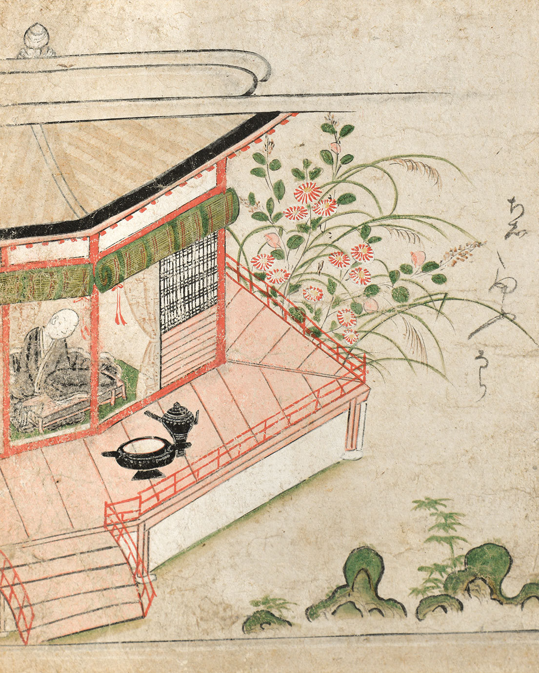 画像1: 奈良絵断簡額