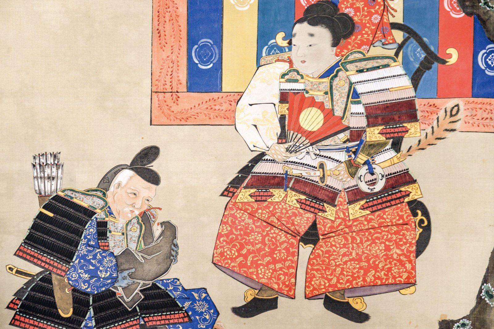 画像: 朝岡泰善画幅「神功皇后」