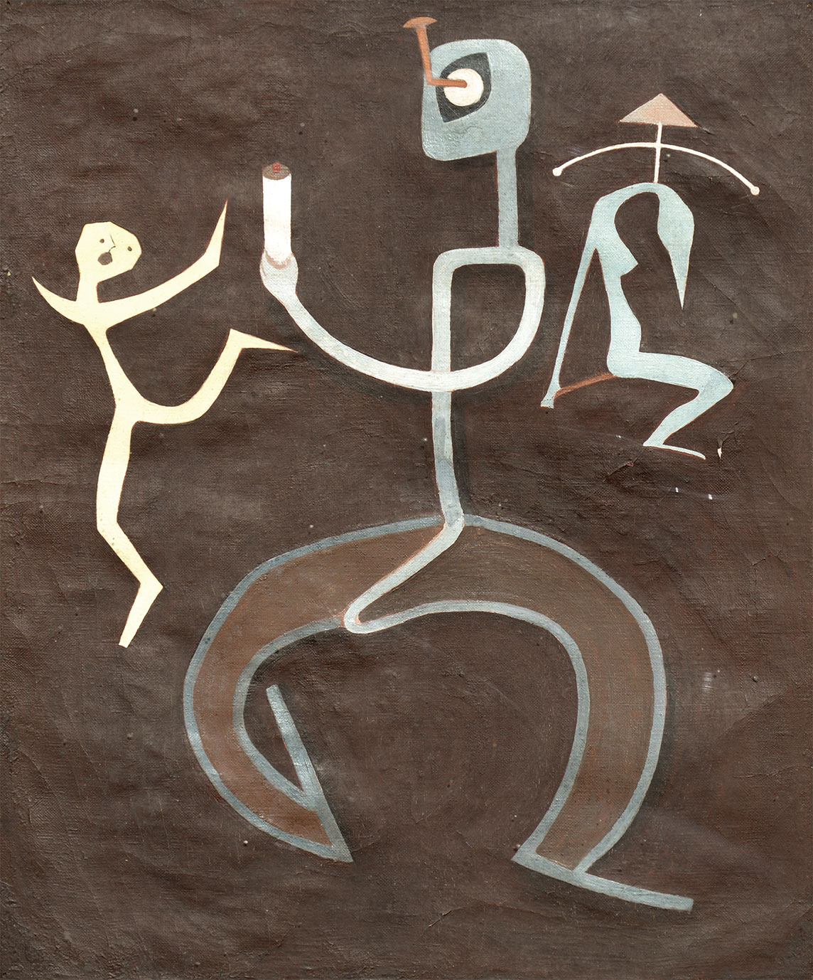 画像1: 菅野陽画額「無題」